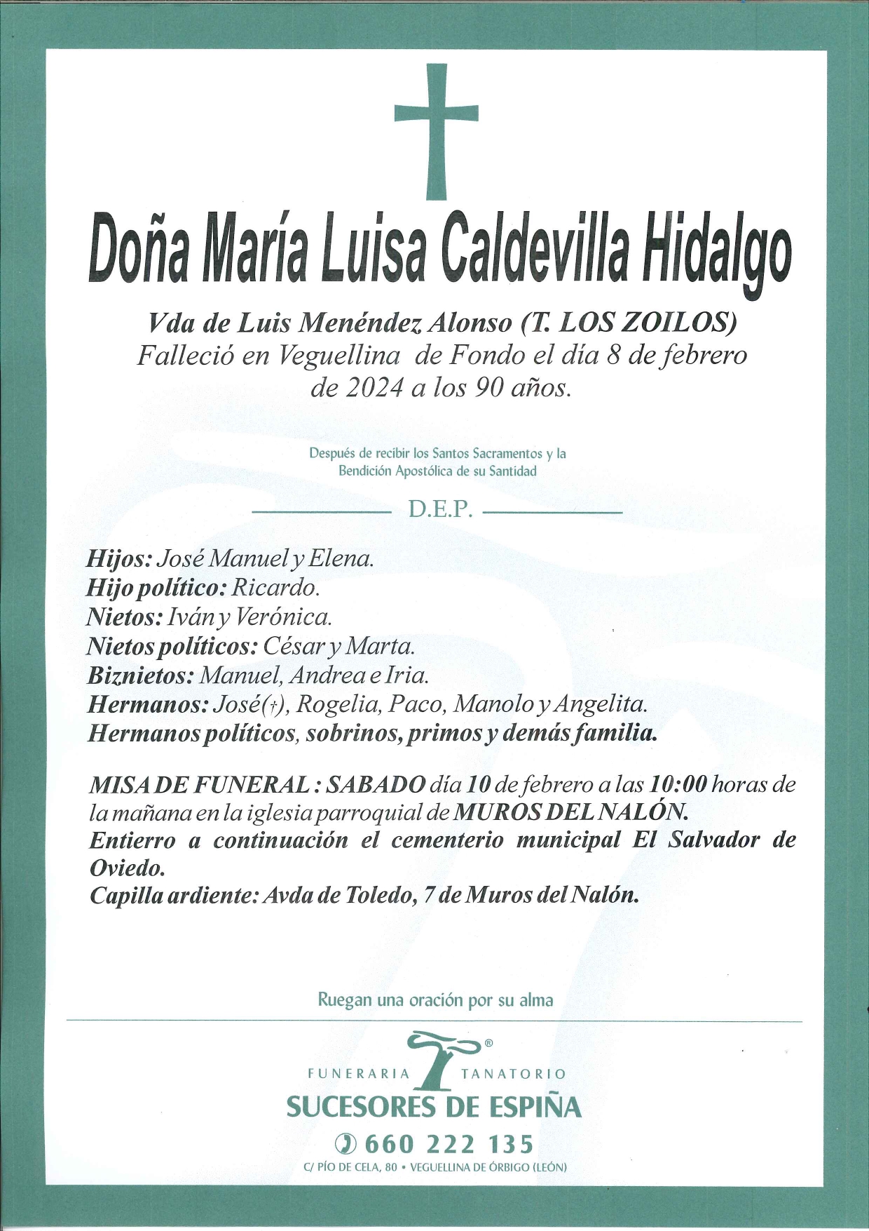 En este momento estás viendo Maria Luisa Caldevilla Hidalgo