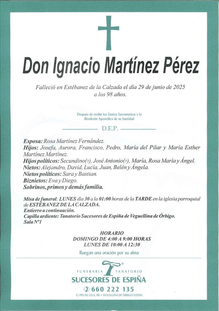 Lee más sobre el artículo Ignacio Martínez Pérez