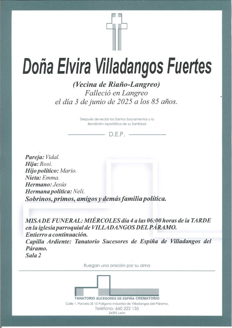 Lee más sobre el artículo Elvira Villadangos Fuertes