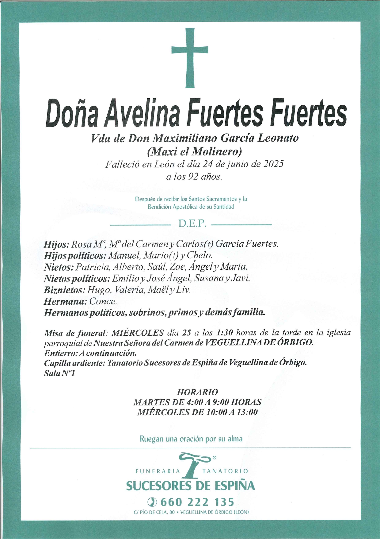 Lee más sobre el artículo AVELINA FUERTES