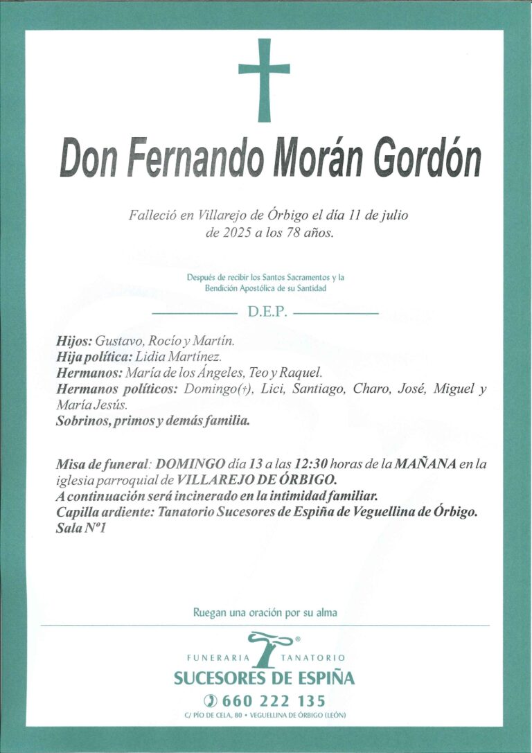Lee más sobre el artículo FERNANDO MORÁN