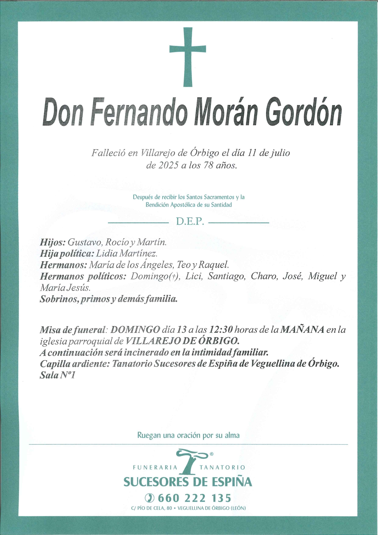 Lee más sobre el artículo FERNANDO MORÁN