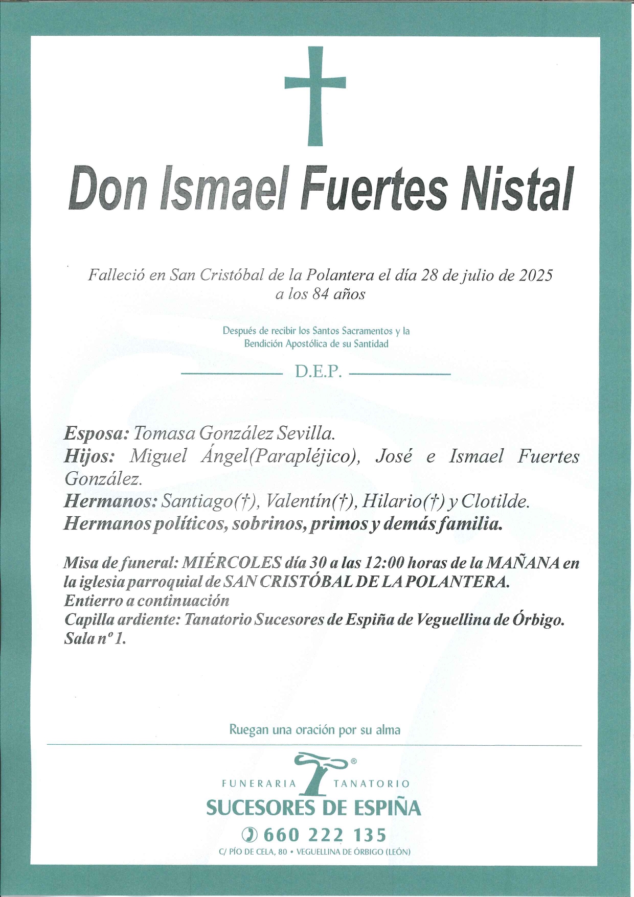 En este momento estás viendo Ismael Fuertes Nistal