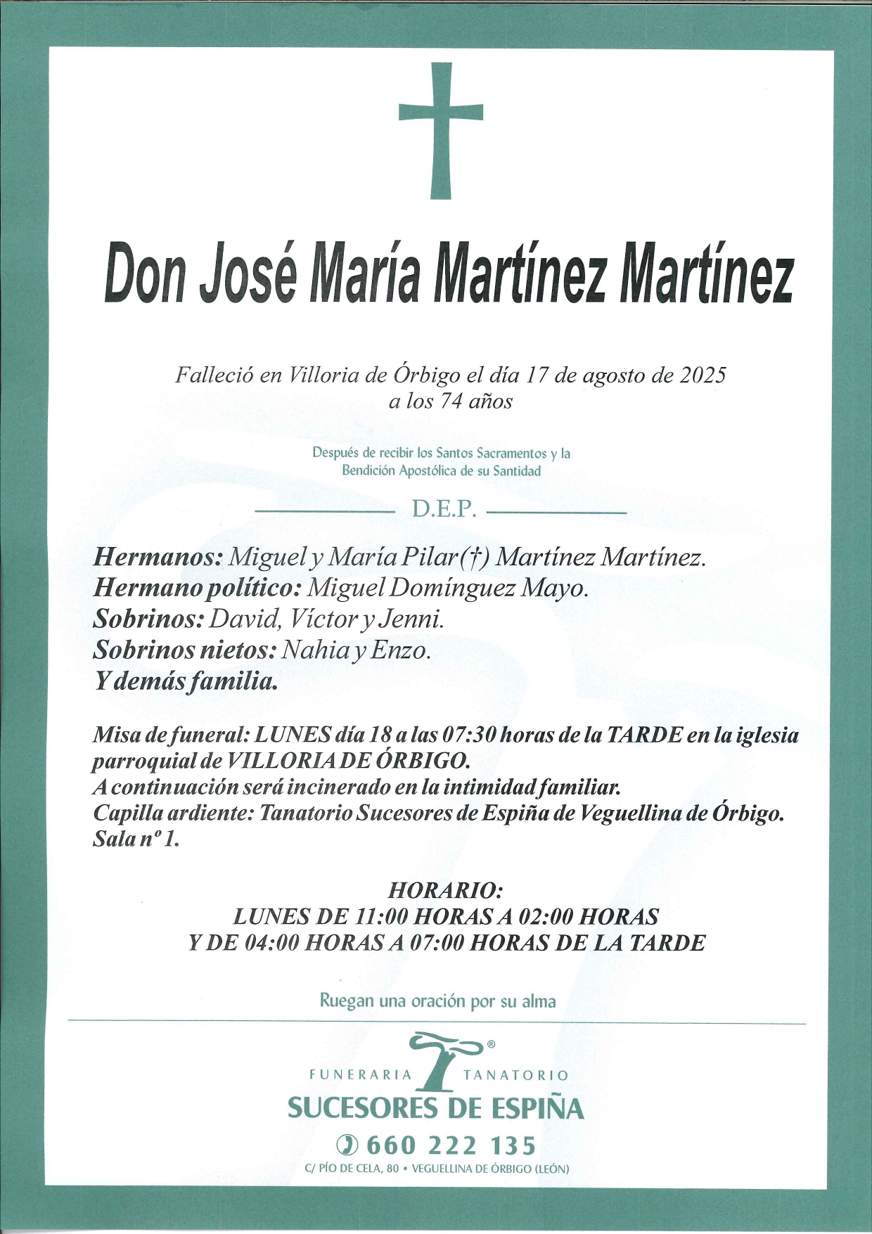 En este momento estás viendo José María Martínez Martínez
