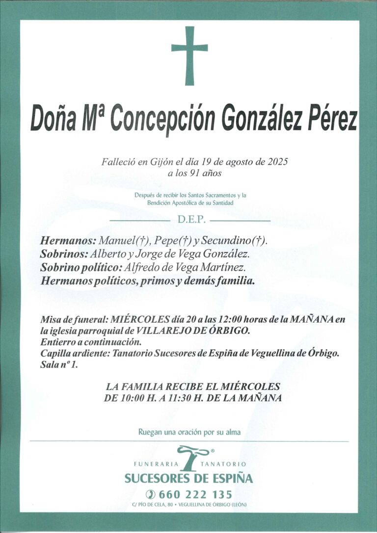 Lee más sobre el artículo MARÍA CONCEPCIÓN