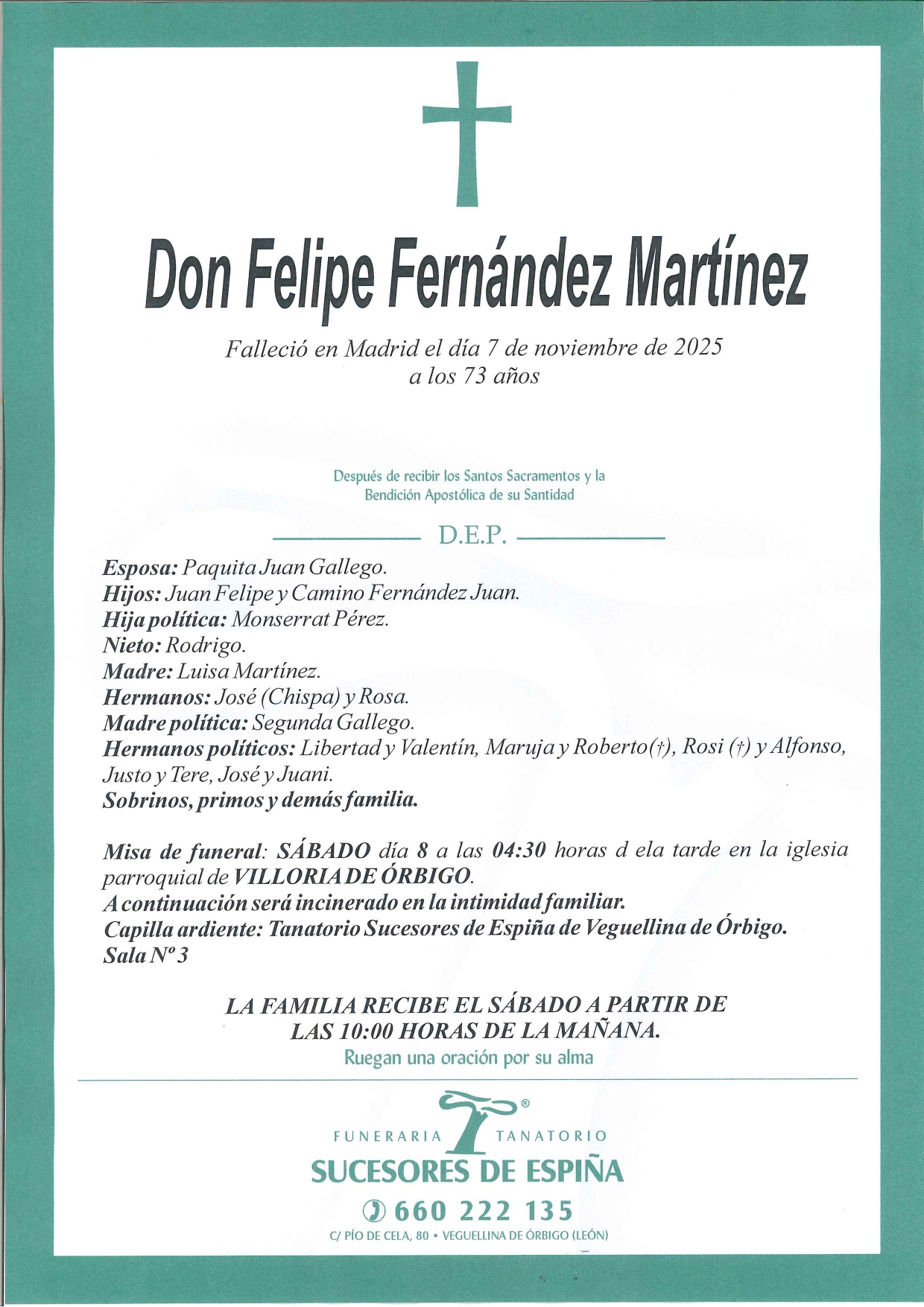 Lee más sobre el artículo FELIPE FERNANDEZ