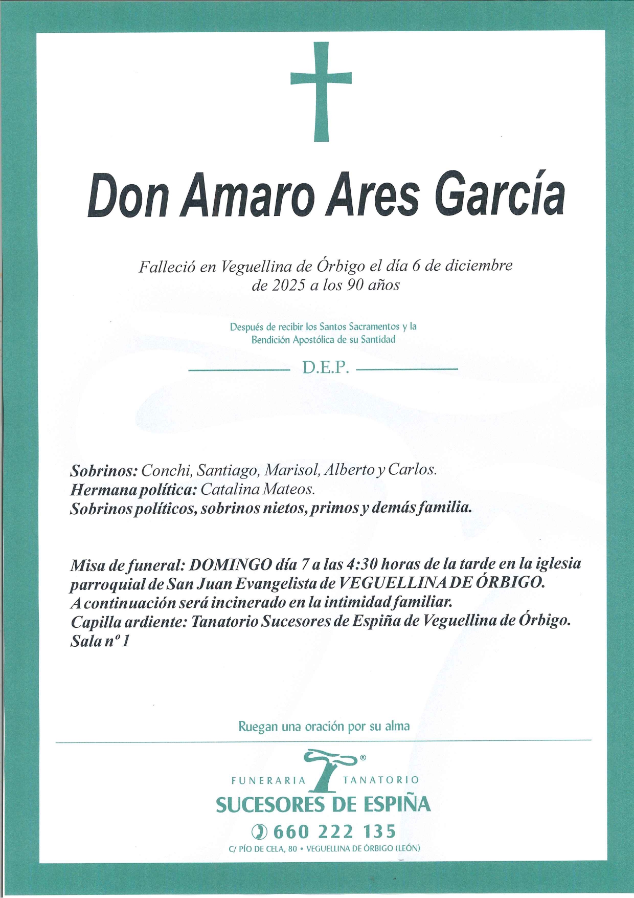 Lee más sobre el artículo AMARO ARES GARCÍA