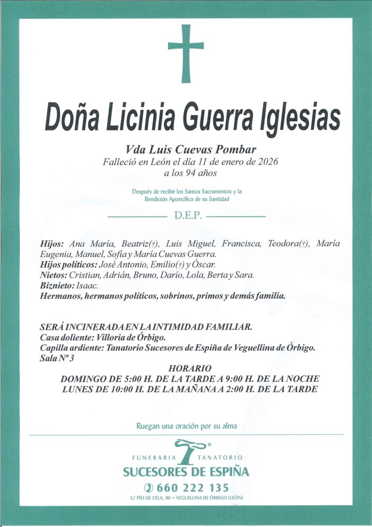 Lee más sobre el artículo LICINIA GUERRA