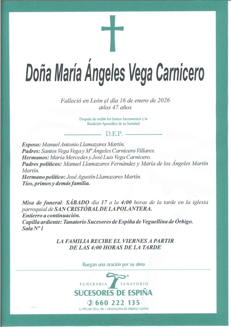 Lee más sobre el artículo MARÍA ÁNGELES VEGA