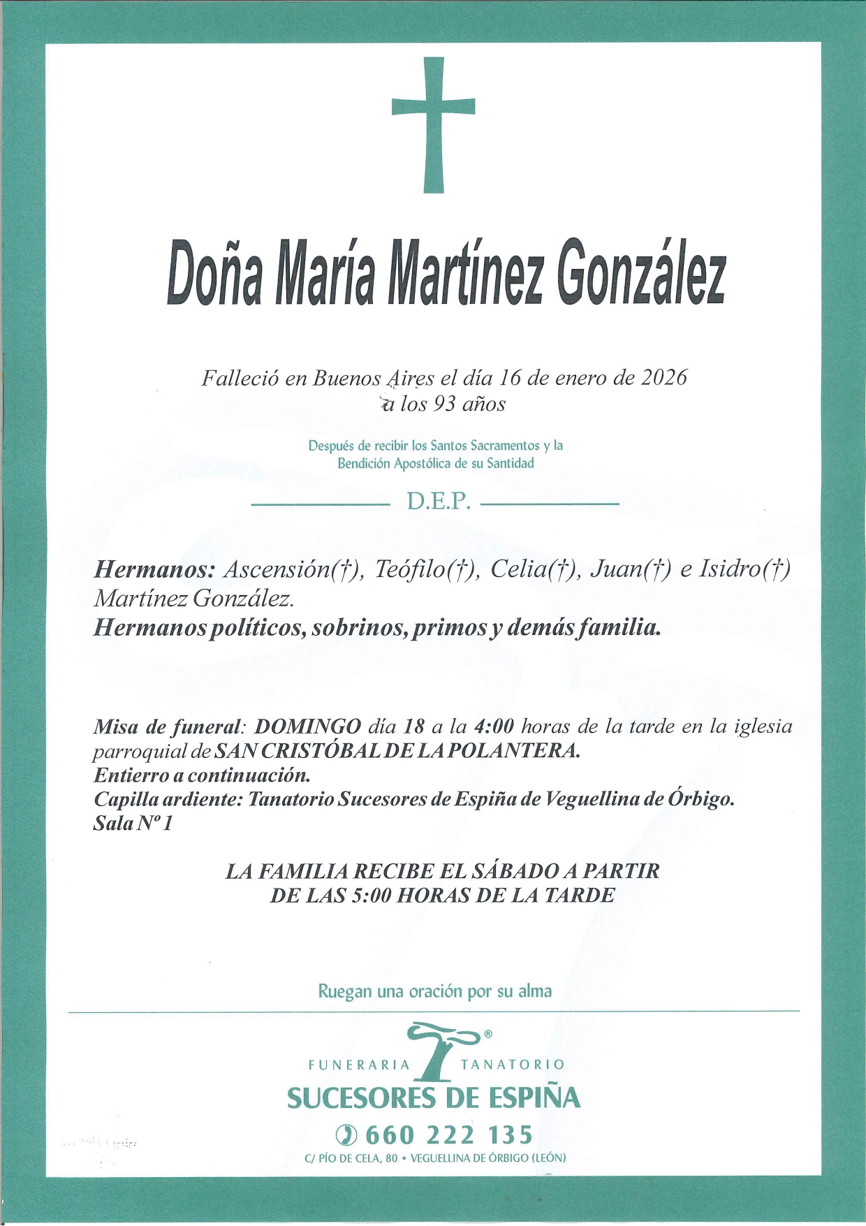 Lee más sobre el artículo MARÍA MARTÍNEZ GONZÁLEZ