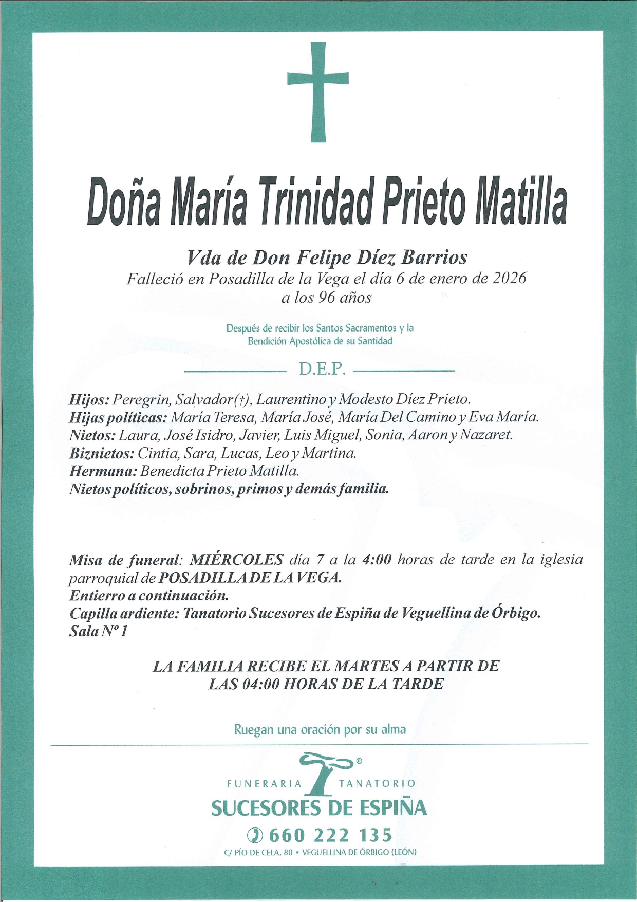 En este momento estás viendo MARÍA TRINIDAD PRIETO