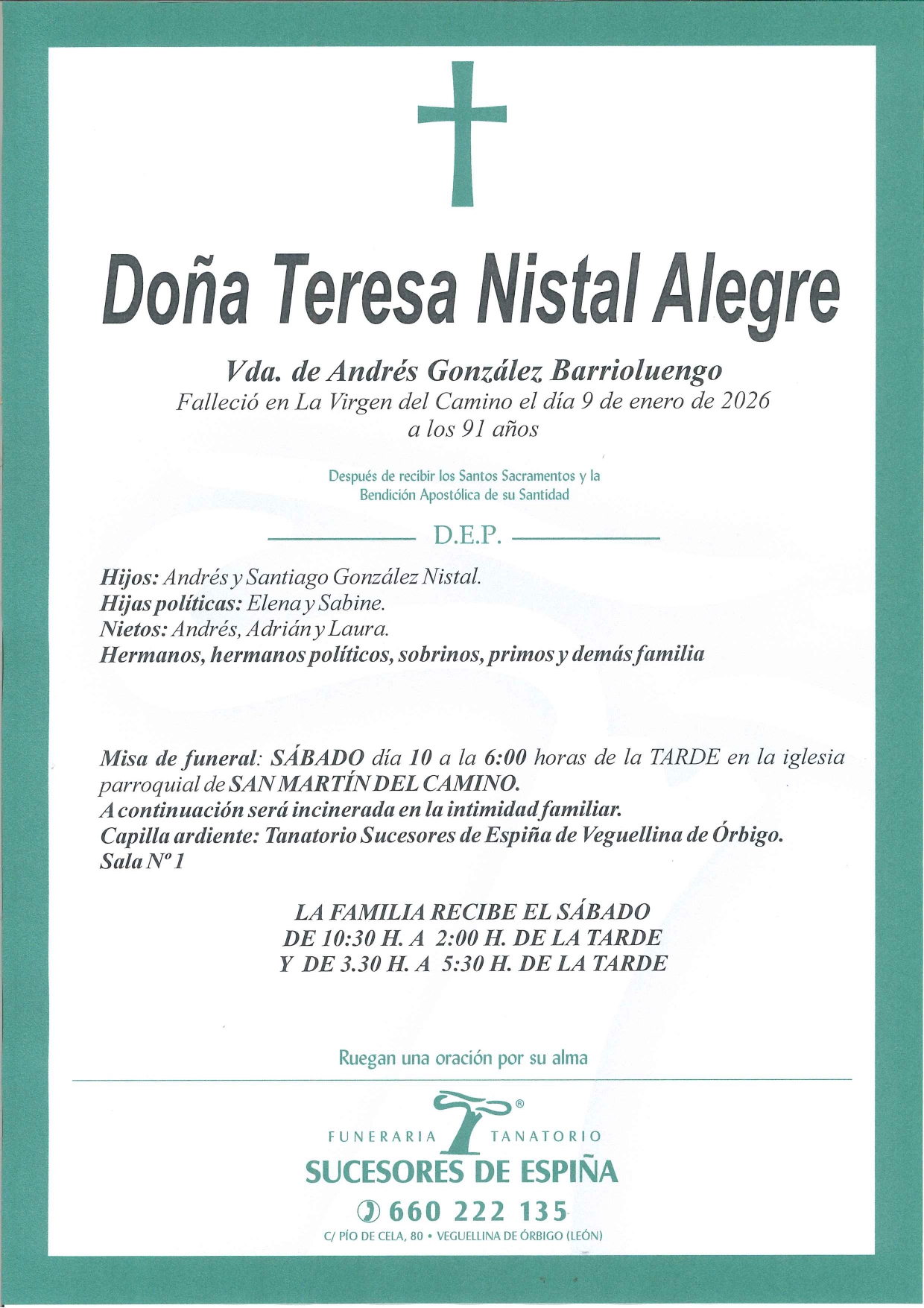 Lee más sobre el artículo TERESA NISTAL