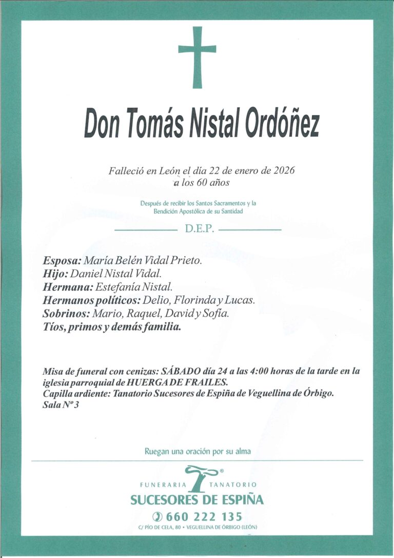 Lee más sobre el artículo TOMÁS NISTAL